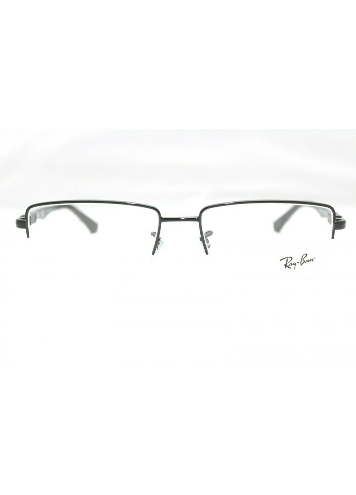 Ray-Ban RX6263 2509 Rectangular Eyeglasses - Black